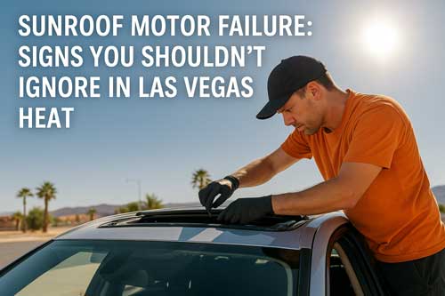 Sunroof Motor Failure: Signs You Shouldn’t Ignore in Las Vegas Heat