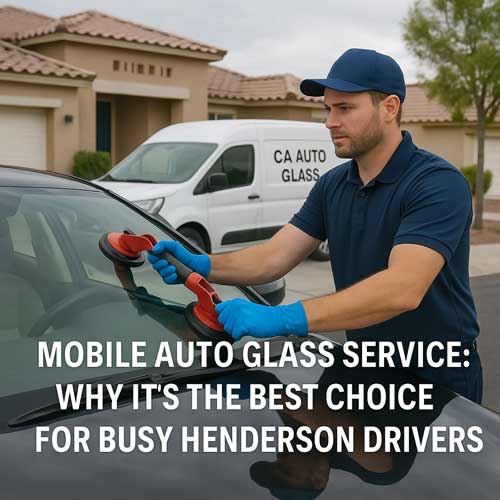Mobile Auto Glass Service: Why It’s the Best Choice for Busy Henderson Drivers