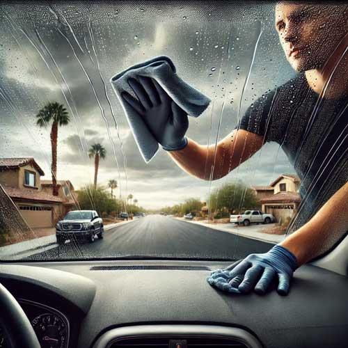 Preparing Your Vehicle’s Glass for Las Vegas Rainy Days