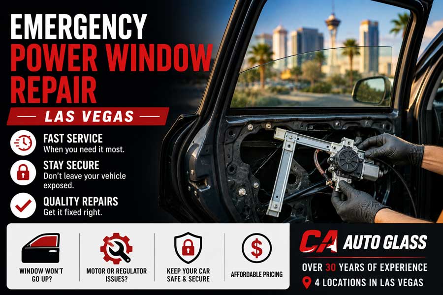 Emergency Power Window Repair Las Vegas